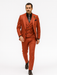 Designer Red Three-Piece Suit – Business & Wedding Wear for Men