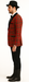Men's Red Flap Besom Pocket Designer Fashion Dress Casual Blazer