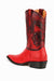 Men's King Exotic Boots Teju Lizard 3x Toe Red (495vf0712)