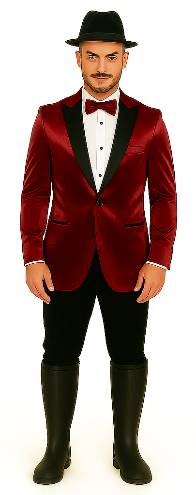 Men's Red 2 Buttons Slim Fit Solid Sharkskin Cheap Priced Blazer Jacket For Men Sport coat