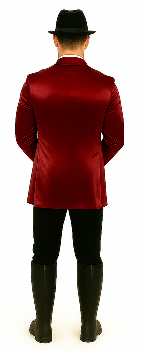 Men's Red 2 Buttons Slim Fit Solid Sharkskin Cheap Priced Blazer Jacket For Men Sport coat