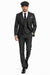 Mens Great Gatsby Outfit - 1920s Gangster Outfit Look in Charcoal
