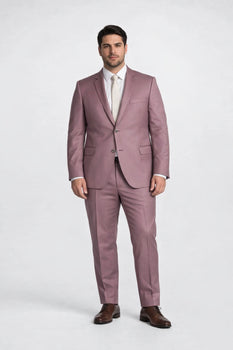 Men's Rose Gold - Dusty Rose One Chest Pocket Suits / Tuxedo - Image 6