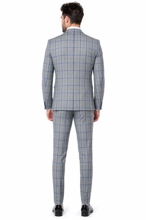 Rossi Man Tom RM1856 – Modern Fit 2-Piece Suit for Stylish Men
