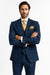 Rossi Man Max RM1840 – Slim Fit 3-Piece Formal Suit for Men