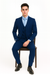 Men’s Royal Blue Modern Fit 3-Piece Vested Suit – Premium Formal Wear for Weddings & Business