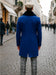 Mens Royal Blue Overcoat – Stylish Blue Carcoat & Topcoat for Winter Elegance