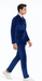 Tazzio Men’s Royal Blue Velvet Suit – Slim Fit 2-Piece Peak Lapel Formalwear