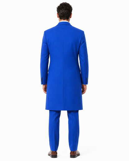 Men's Royal  Seven Button Zoot Dress Zoo t Suit - Pimp Suit - Zuit Suit for Men
