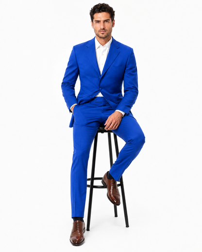 Men's Royal  Seven Button Zoot Dress Zoo t Suit - Pimp Suit - Zuit Suit for Men