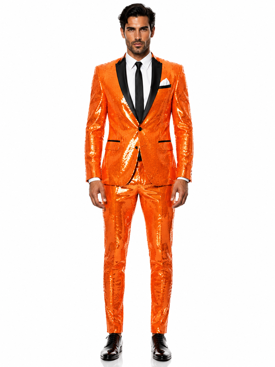 Mens Sequin Suit - Sparkly Suit - Pink Fabric Glitter Suit
