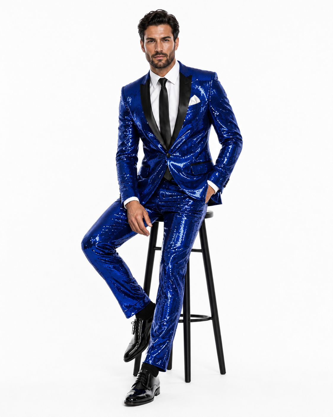 Mens Sequin Suit - Sparkly Suit - Pink Fabric Glitter Suit