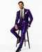 Mens Sequin Suit - Sparkly Suit - Pink Fabric Glitter Suit