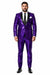 Mens Sequin Suit - Sparkly Suit - Pink Fabric Glitter Suit