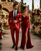 Mens Sequin Suit - Sparkly Suit - Pink Fabric Glitter Suit