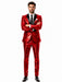 Mens Sequin Suit - Sparkly Suit - Pink Fabric Glitter Suit