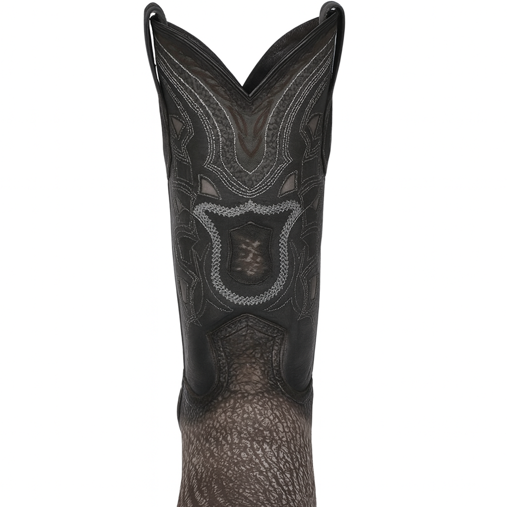 Men's Shark Skin Boots Grey European Toe - Image 3