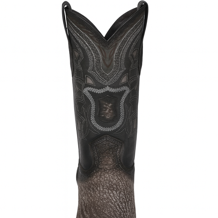 Men's Shark Skin Boots Grey European Toe