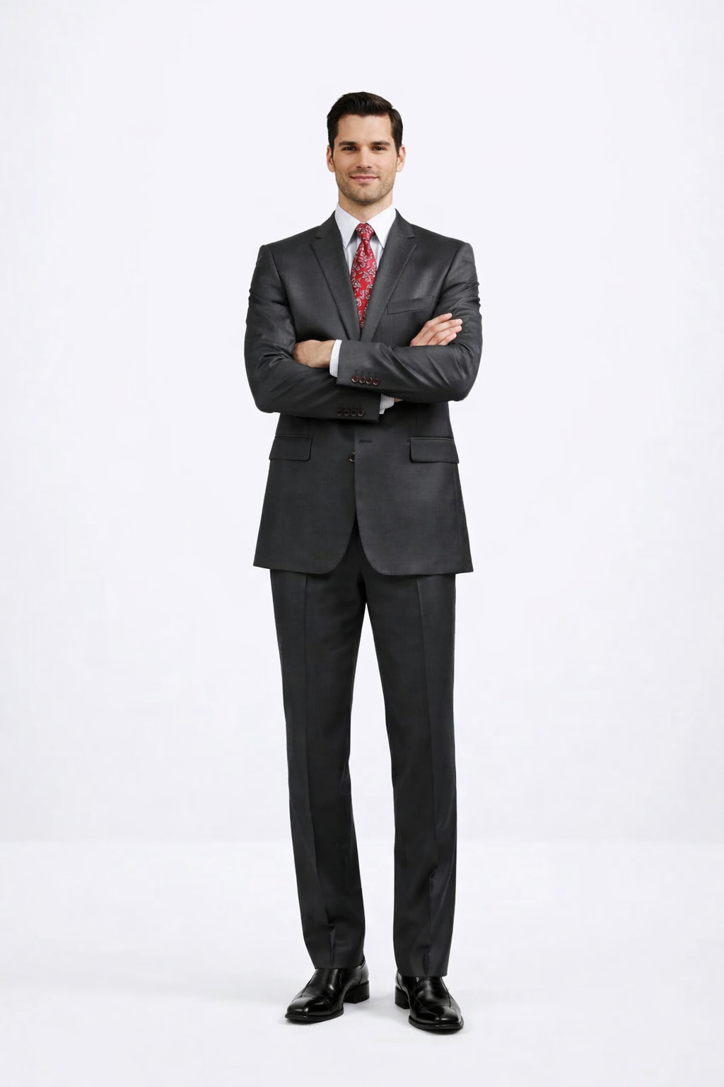 Mens Sharkskin Suits Two Button Suit New Edition Shiny Flashy Sharkskin Black