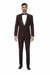Men'S Shawl Slim Fit 1 Button Shawl Collar Dinner Jacket