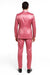 Mens Shiny Blazer - Rose Gold Sateen Vested Suit