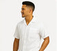 Men'S Shirt And Shorts White Color Two Piece Casual Casual Two Piece Walking Outfit For Sale Pant Sets Set Suit For Men - Mens Linen Suit