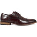 Mens Shoes Stacy Adams Dickinson Oxford Burgundy Leather 25066-601
