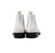 Men'S Short Boots Men'S Genuine White Full Quill Ostrich Dress Boot Ankle Dress Style For Man