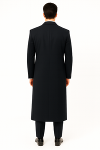  Fully Lined Men'S Overcoat 