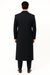 Men'S Six Buttons Black Fully Lined Men'S Overcoat Long Coats Winter Men'S Topcoat Sale