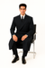 Men'S Six Buttons Black Fully Lined Men'S Overcoat Long Coats Winter Men'S Topcoat Sale