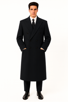  Fully Lined Men'S Overcoat 