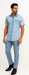 Men’s Houndstooth Walking Suit by Dreams by Zacchi – 2 Piece Lei sure Set in Skyblue- $99