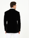 Mens Slim Fit Double Breasted With Brass Buttons - Black Sportcoat