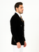 Mens Slim Fit Double Breasted With Brass Buttons - Black Sportcoat