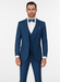 Men'S Slim Fit Suits Three Piece Cobalt ~ Indigo ~ Bright Blue ~ Teal ~ Slate Blue Vested Suit