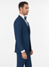 Men'S Slim Fit Suits Three Piece Cobalt ~ Indigo ~ Bright Blue ~ Teal ~ Slate Blue Vested Suit