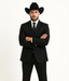Men's Slim Fit Trimmed Two Tone Blazer/affordable suits online sale/Tuxedo - Black