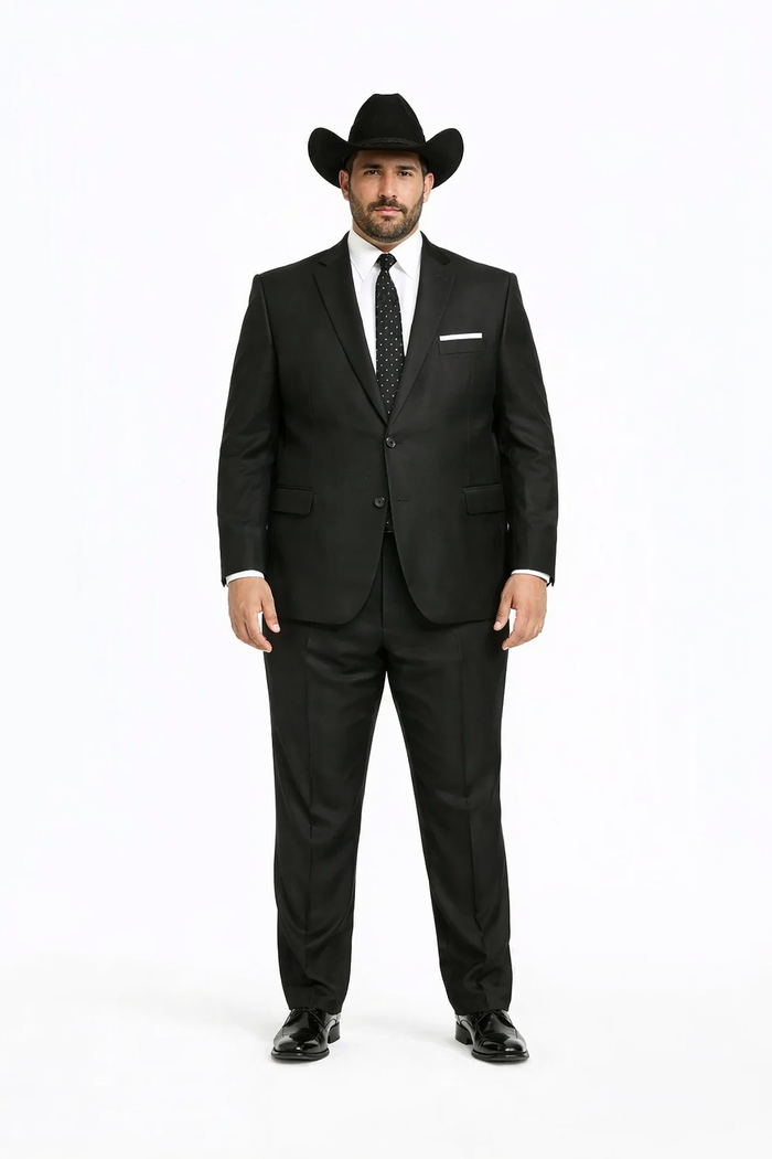 Men's Slim Fit Trimmed Two Tone Blazer/affordable suits online sale/Tuxedo - Black