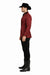 Men's Slim Fit Western Blazer Sport Coats Burgundy Sacos Vaqueros Para Hombre