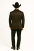 Men's Slim Fit Western Blazer Sport Coats Charcoal Sacos Vaqueros Para Hombre