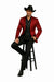 Men's Slim Fit Western Blazer Sport Coats Red Sacos Vaqueros Para Hombre