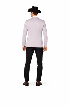 Men's Slim Fit Western Blazer Sport Coats Silver Sacos Vaqueros Para Hombre