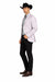 Men's Slim Fit Western Blazer Sportcoat Silver Sacos Vaqueros Para Hombre