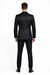 Rossi Man RM1446 – Classic 3-Piece Smoking Style Tuxedo Suit for Men