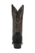 Men's King Exotic Snip Toe Stingray Boots Single Stone Handmade Black (494R1205)
