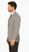 Men's Sport Coat Jacket Blazer 100% Wool Patterned Fabric Two Button  Grey