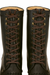 Mens Square Toe Lace Up Boots