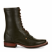 Mens Square Toe Lace Up Boots