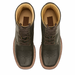 Mens Square Toe Lace Up Boots